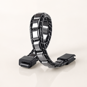Maison Hematite & Genuine Leather Bracelet