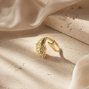 Minimal Gold Dolphin Ring