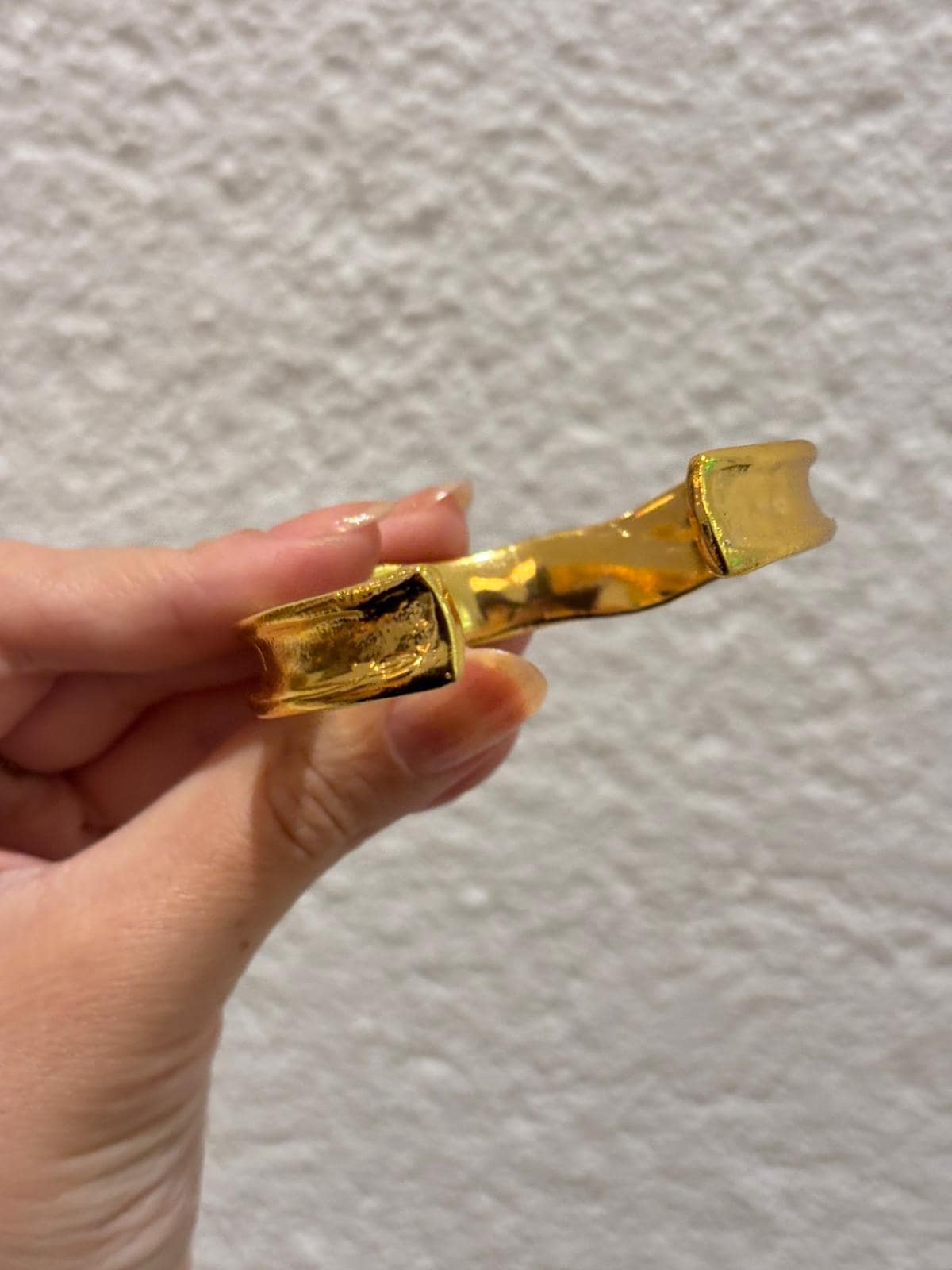 Molten Gold Cuff Bracelet — image 4