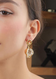Pomegranate Jade Earrings – Vintage Style — image 10
