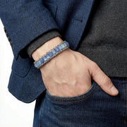 Blue Aventurine & Silver Chain Bracelet — image 2