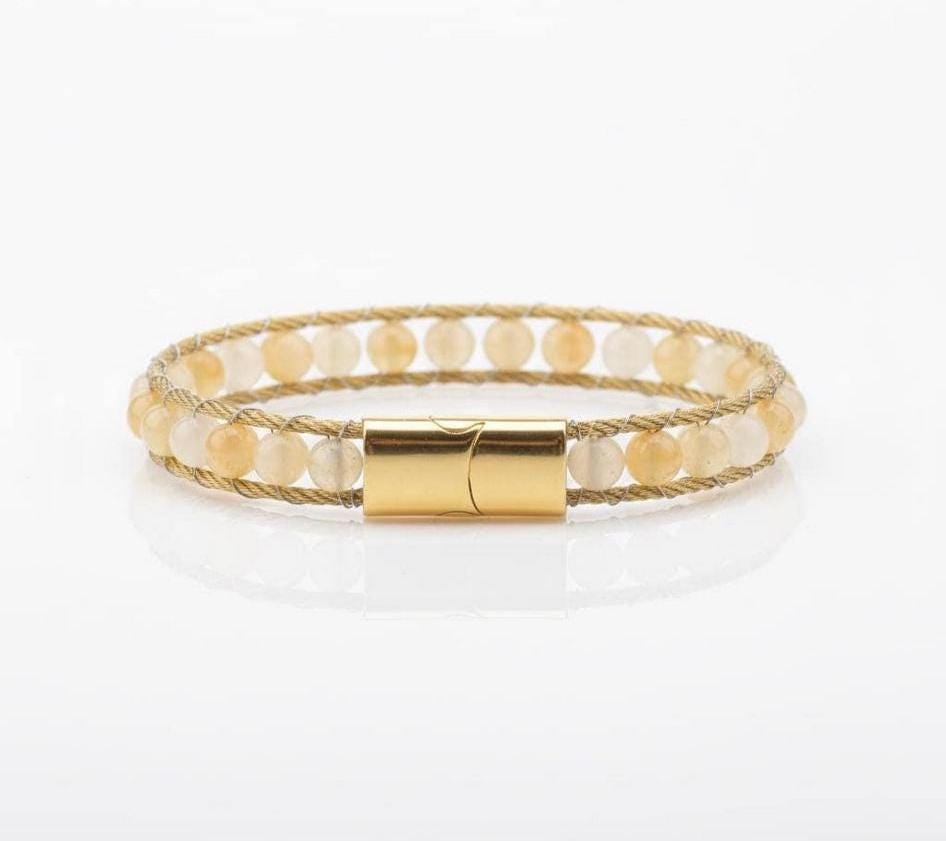 Citrine Gold Cord Bracelet — image 3