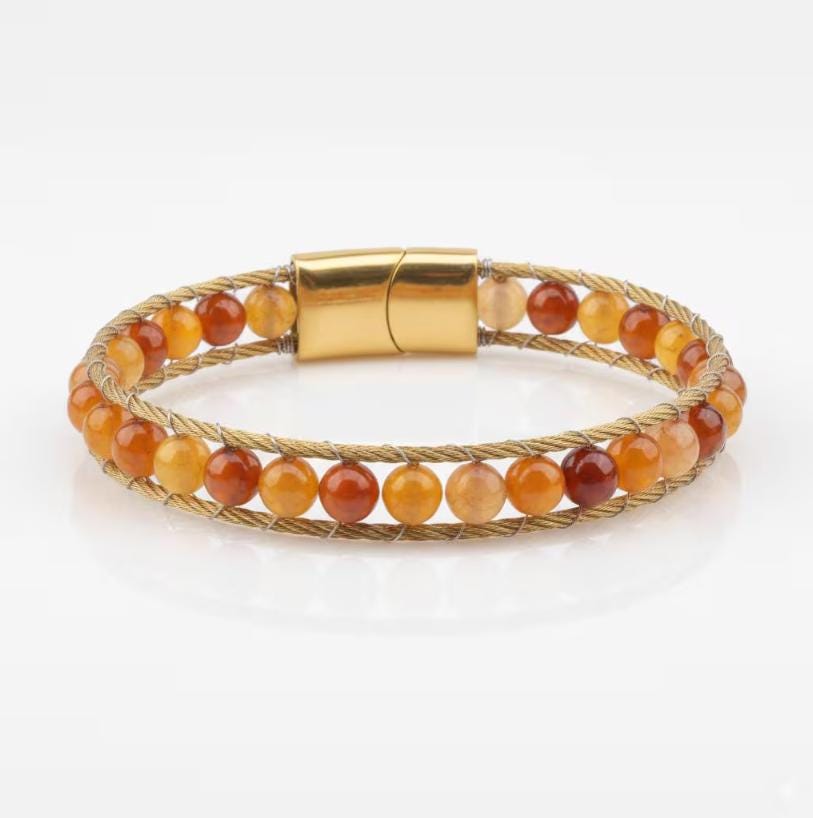 Citrine Gold Cord Bracelet — image 4