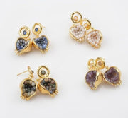 Pomegranate Jade Earrings – Vintage Style — image 6