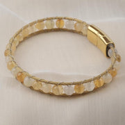 Citrine Gold Cord Bracelet — image 6