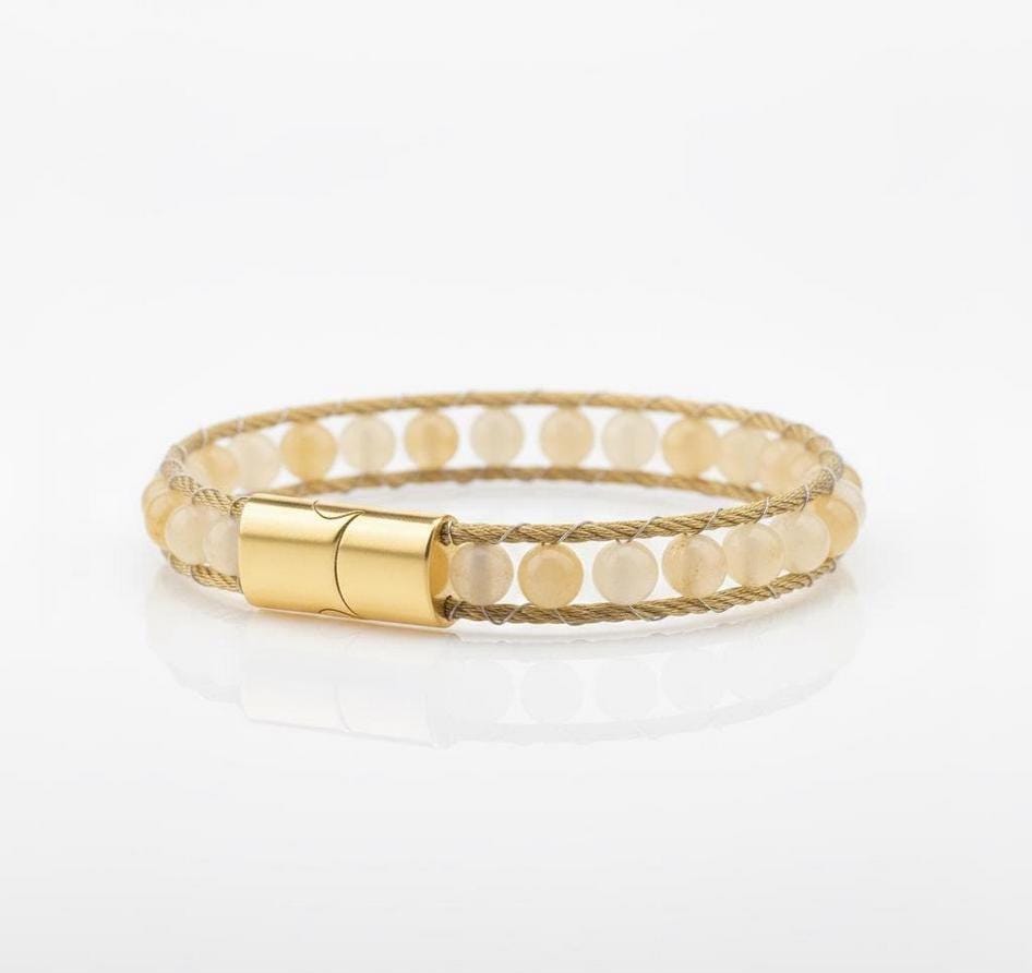 Citrine Gold Cord Bracelet — image 2