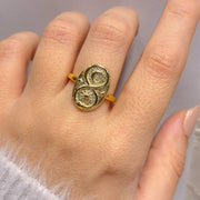 Celestial Sun & Moon Gold Ring — image 6