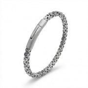 Silver Byzantine King’s Chain Bracelet — image 7