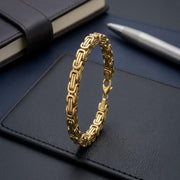 Gold Byzantine King’s Chain Bracelet — image 3