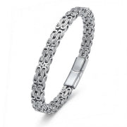 Silver Byzantine King’s Chain Bracelet — image 6