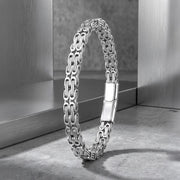 Silver Byzantine King’s Chain Bracelet — image 4