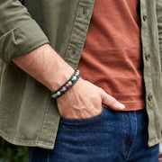 Seven Chakra Leather Bracelet — image 4