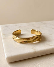 Molten Gold Cuff Bracelet — image 1
