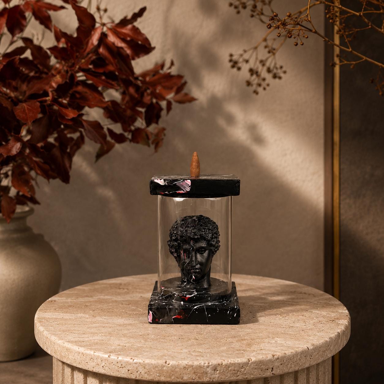 Hermes Backflow Incense Burner — image 2