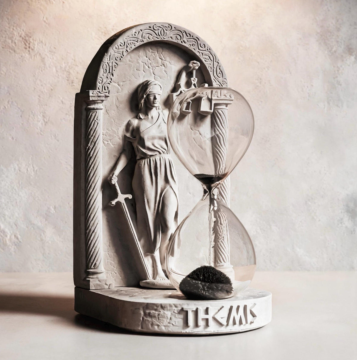 Themis Lady Justice Magnetic Hourglass — image 2