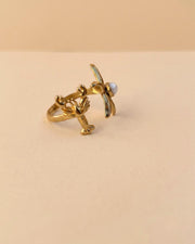 Starfish & Pearl Gold Ring — image 5