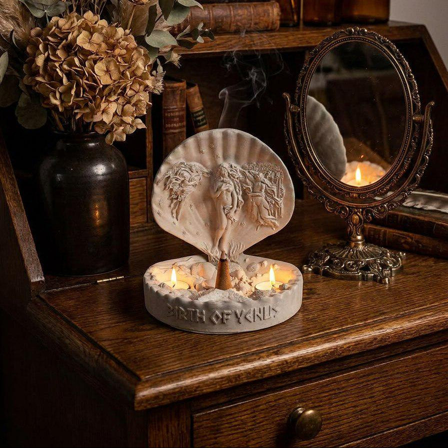 Birth of Venus Incense Burner — image 2