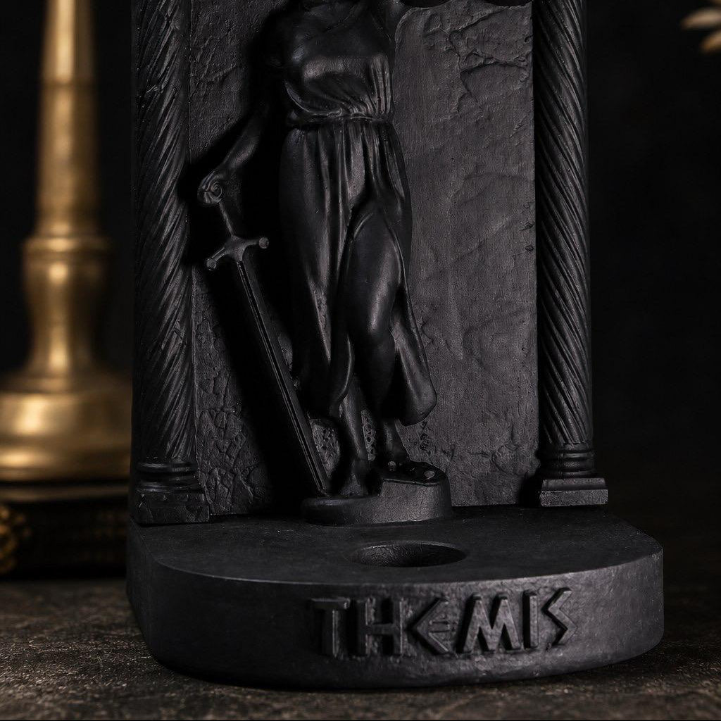 Themis Lady Justice Incense Burner — image 6