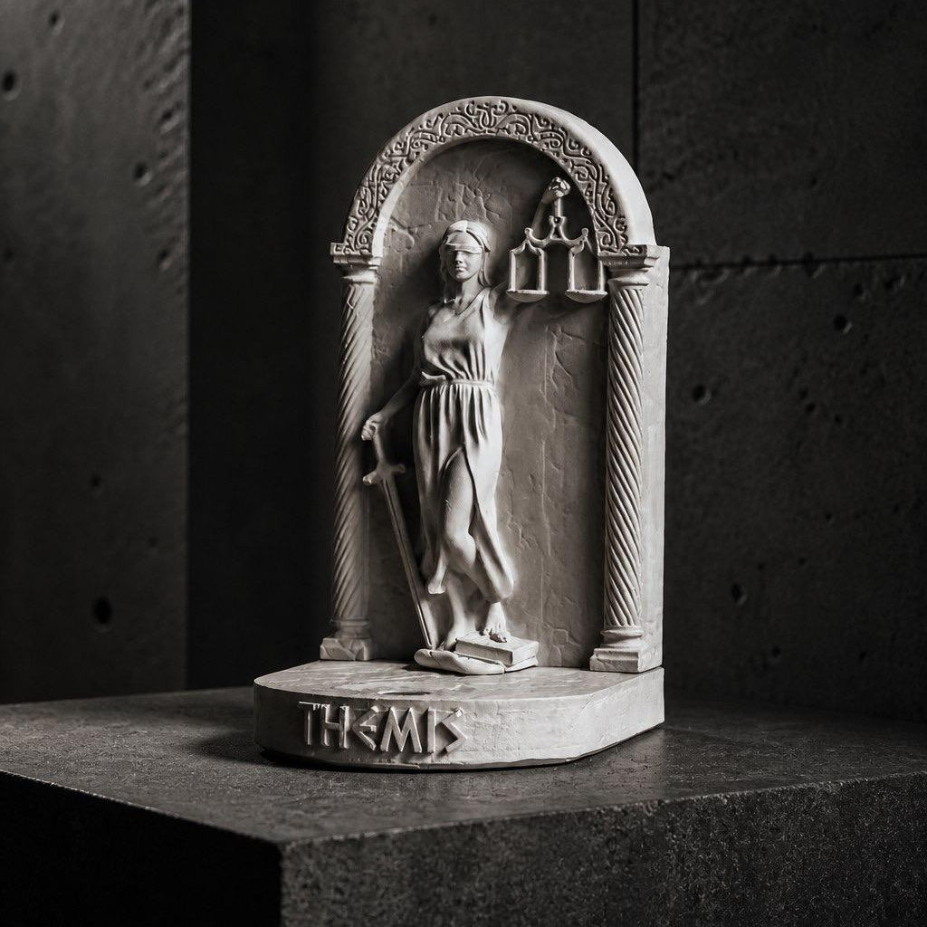 Themis Lady Justice Incense Burner — image 5