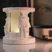 Caryatid Aura Greek Temple Table Lamp — image 5