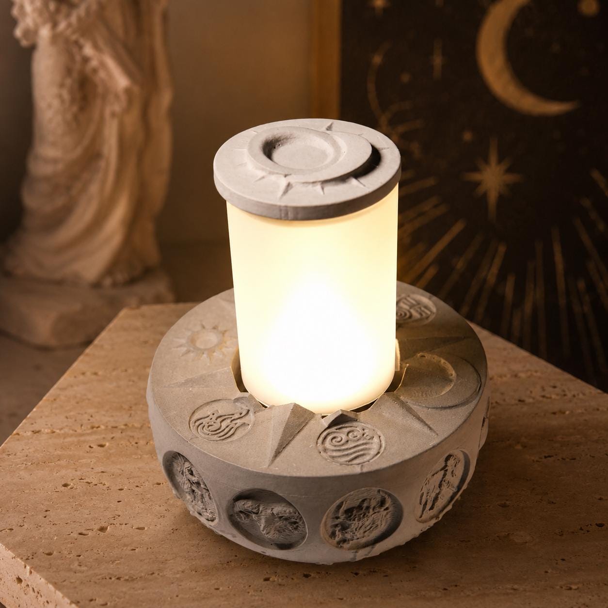Zodiac Sun & Moon Table Lamp — image 3