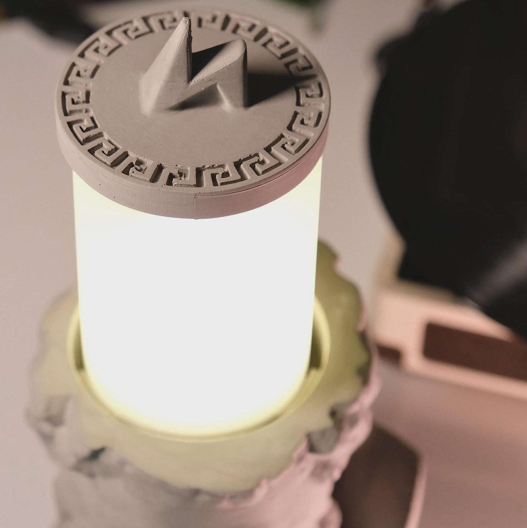 Zeus Concrete Table Lamp — image 10