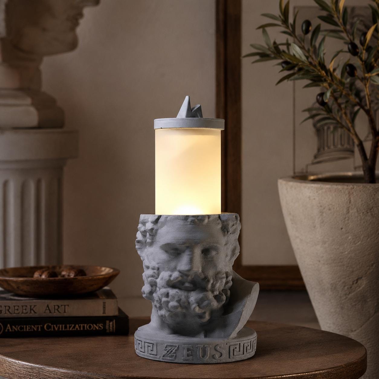Zeus Concrete Table Lamp — image 5