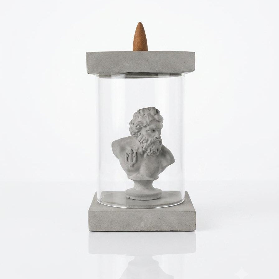 Poseidon Backflow Incense Burner — image 1