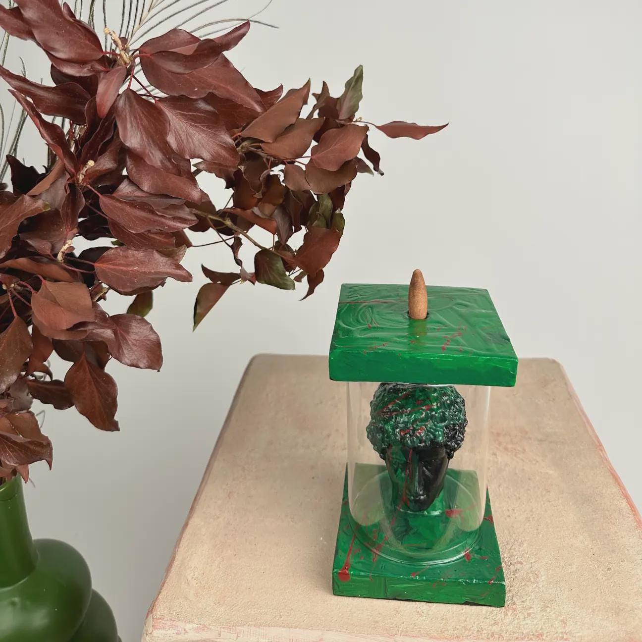 Hermes Backflow Incense Burner — image 4
