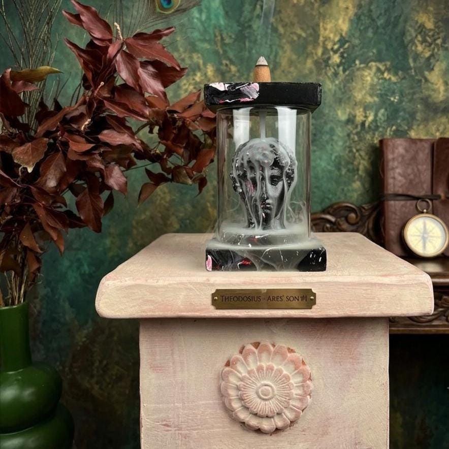 Hermes Backflow Incense Burner — image 1
