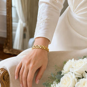X Gold Bangle – 8mm — image 1
