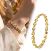 Laurel Leaf Gold Bracelet — image 10