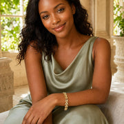 Laurel Leaf Gold Bracelet — image 7