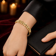 Pineapple Heart Gold Bracelet — image 7