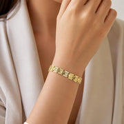Heart Link Gold Bracelet — image 5