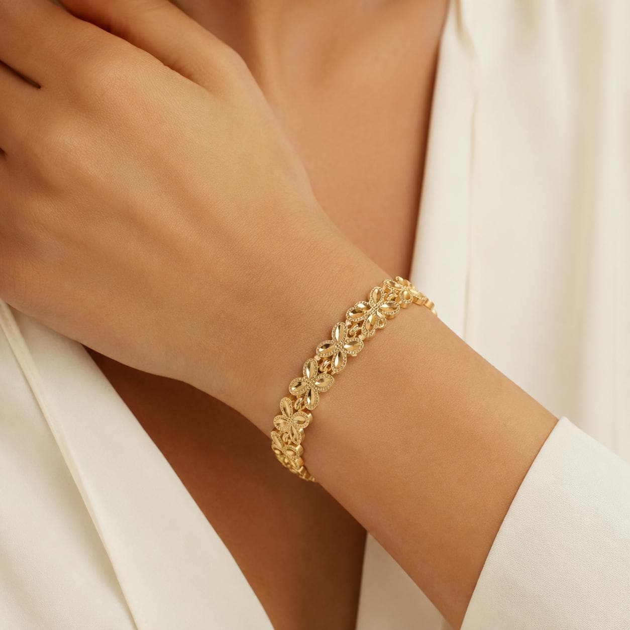 Butterfly Gold Bangle — image 2