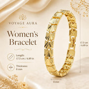 Seashell Gold Bangle — image 2