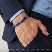Lapis Lazuli Leather Bracelet — image 6