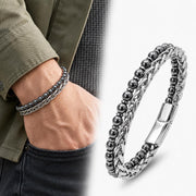 Men’s Gemstone Chain Bracelet — image 2