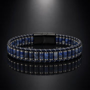 Lapis Lazuli Leather Bracelet — image 7