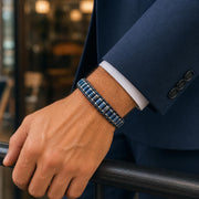 Lapis Lazuli Leather Bracelet — image 6