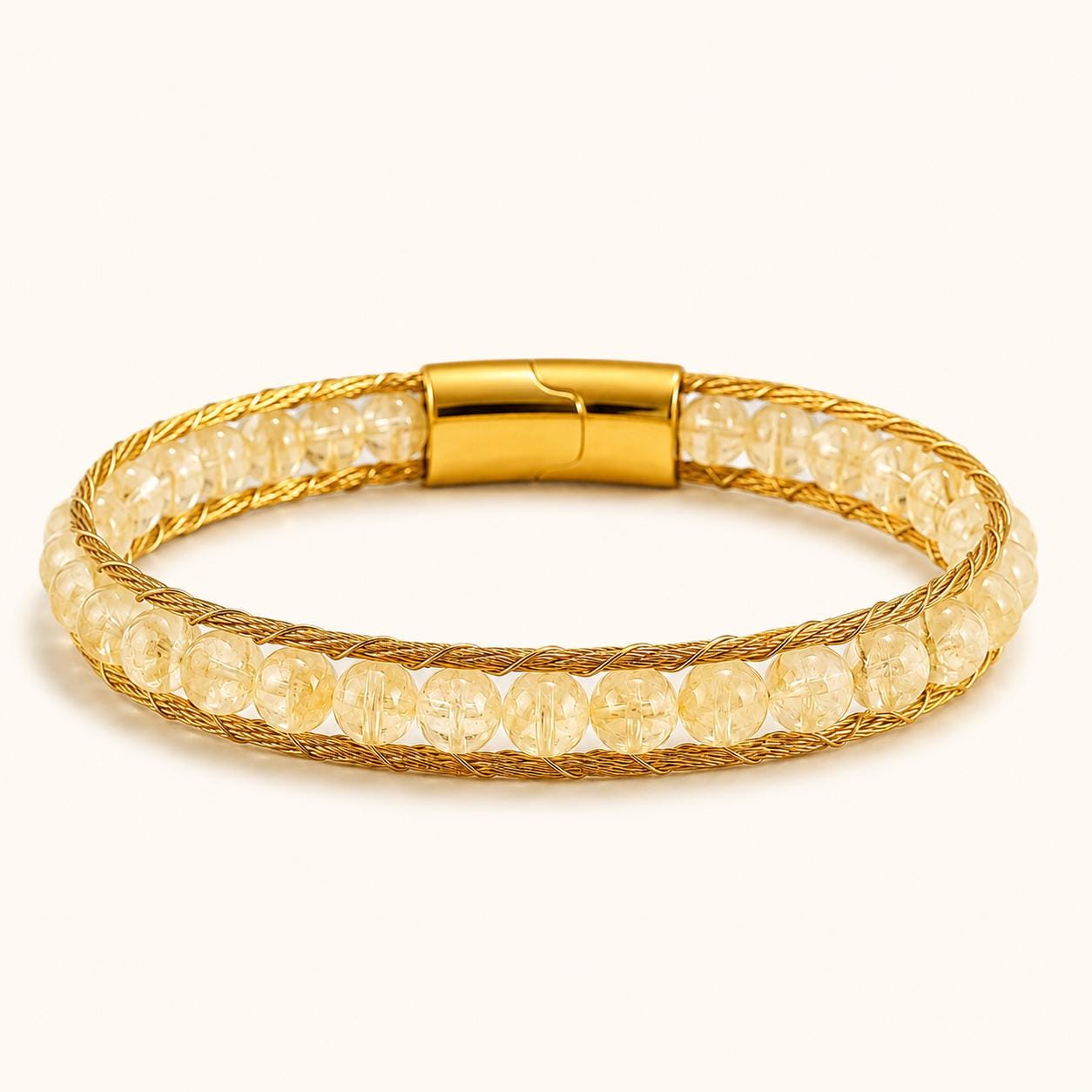 Citrine Men’s Gemstone Bracelet — image 10