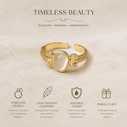 Tiger Eye Oval Stone Gold Ring — image 10
