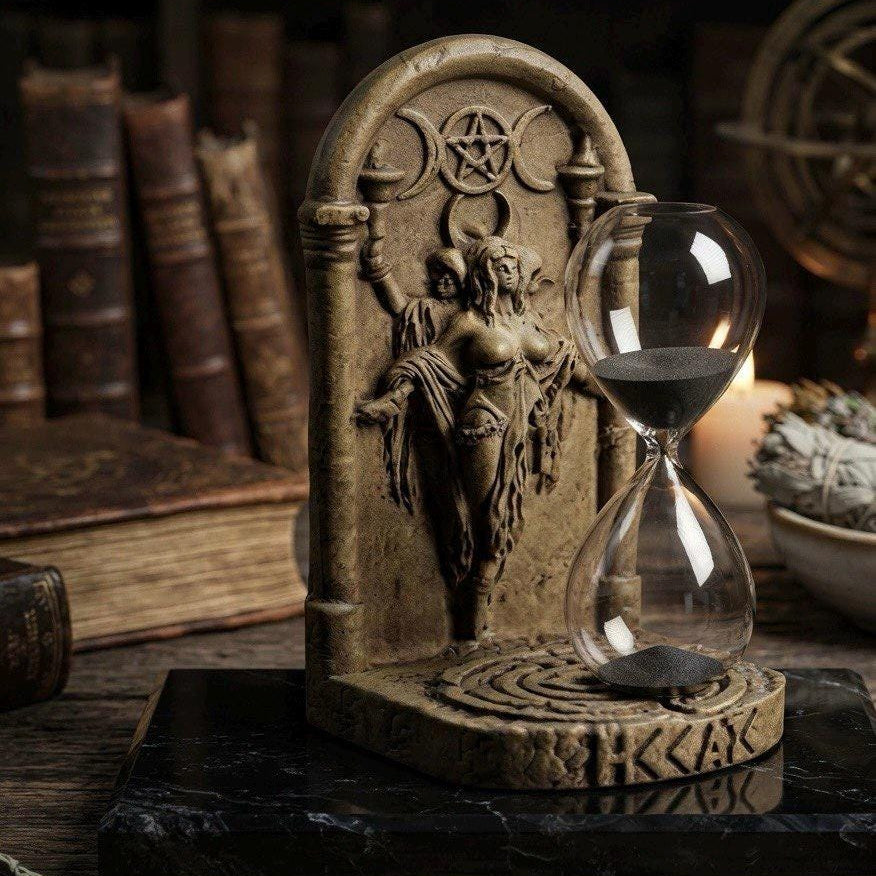 Hecate Magnetic Hourglass – Dark Academia Décor — image 2