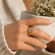Baguette Stone Gold Statement Ring — image 6