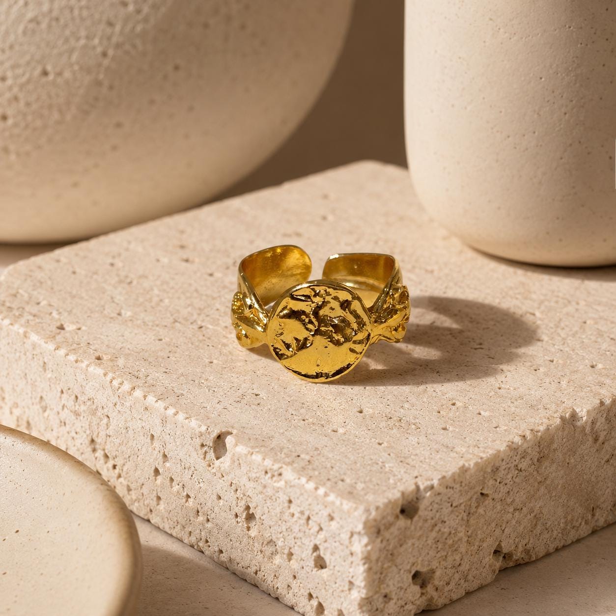 Roman Coin Gold Ring — image 8