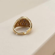 Celestial Star Purple Stone Dome Ring — image 5
