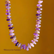 Amethyst Heishi Bead Necklace — image 6