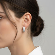 Micro Pavé Huggie Earrings — image 6