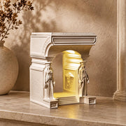 Caryatid Column Concrete Table Lamp — image 5